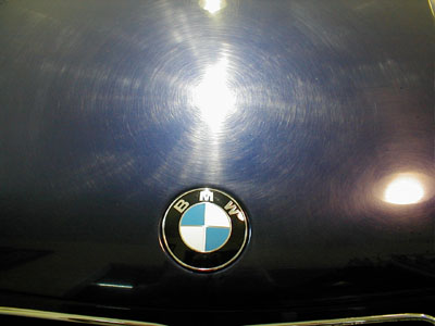 BMW325iのガラス皮膜カーコーティング施工車
